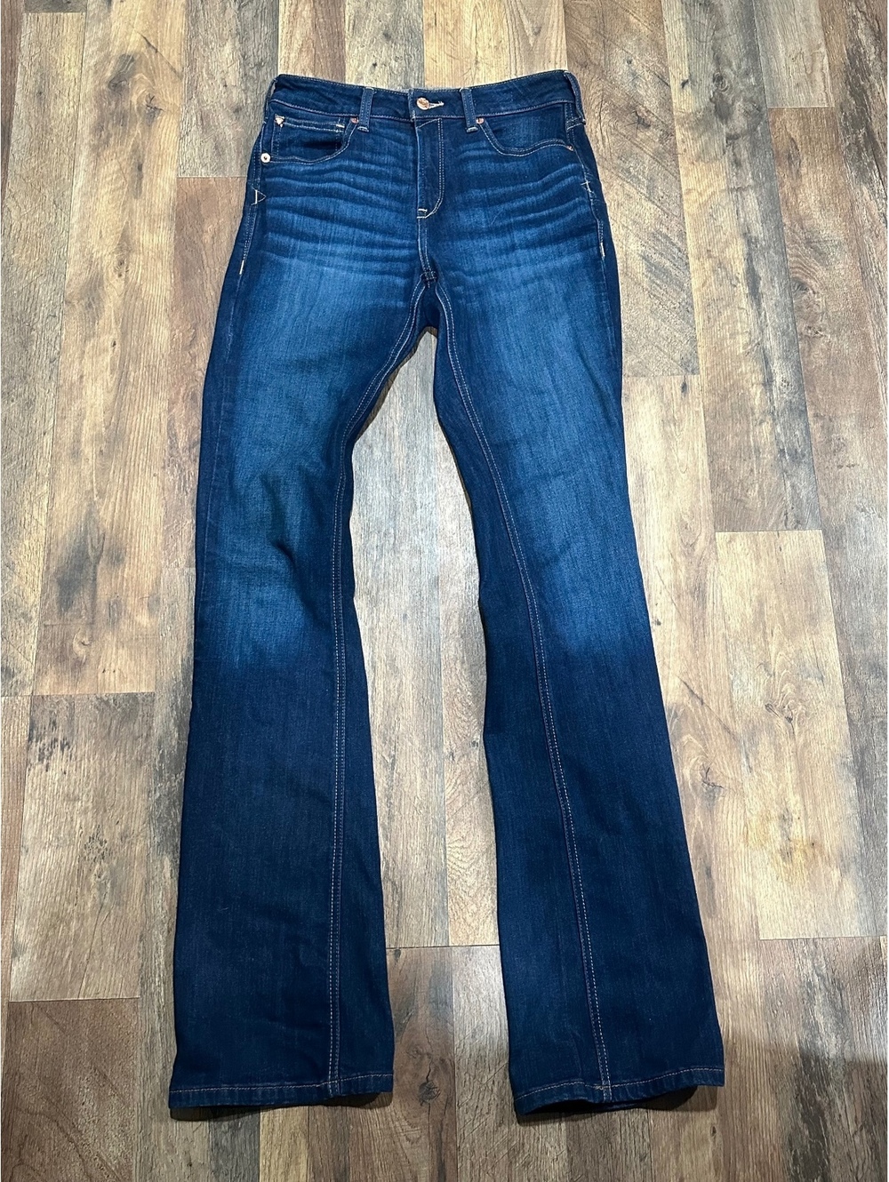 Ariat Real Denim dark wash high-rise bootcut jeans
